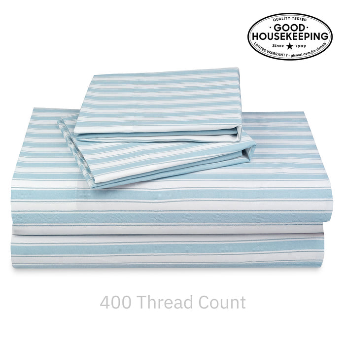 Everyday Ease 400 Sateen Cotton Sheet Set