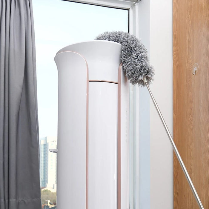Extendable Duster for High Ceilings, Microfiber Cleaning Long Extension Pole Duster!