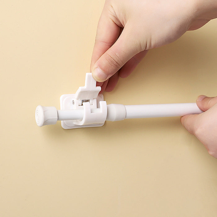 Extendable Hanger Rod, Adjustable Curtain Telescopic Pole Household Hanging Rod