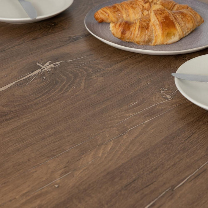 Flagstaff oak adhesive vinyl close up