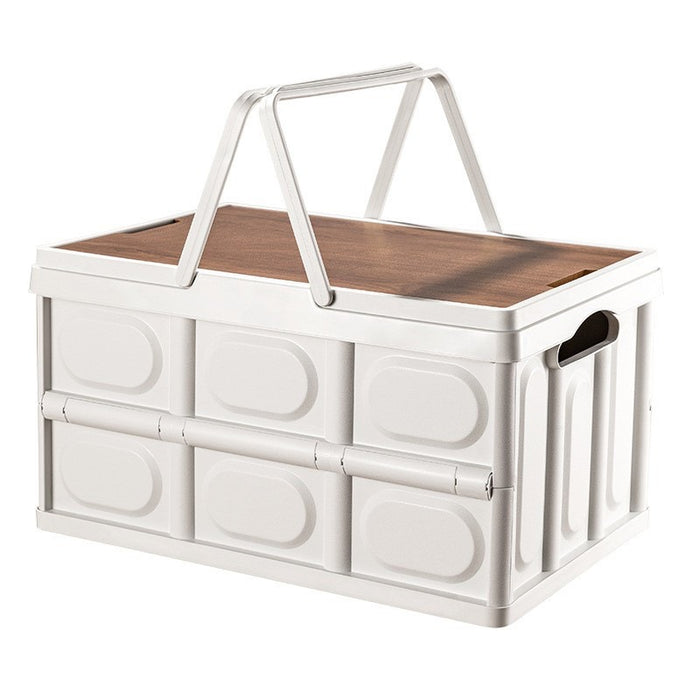 Foldable Large Capacity Outdoor Storage Box, for Car Trunk Picnic Camping Outdoor