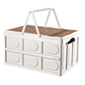 Foldable Large Capacity Outdoor Storage Box, for Car Trunk Picnic Camping Outdoor