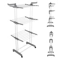 Folding 3 Layer Cloth Drying Rack Stand in Different Forms.
