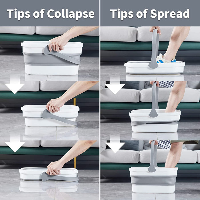 Folding Bucket with some tips