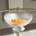 A Fruit Bowl Tray is Filled with Fruits Kept on the Table.