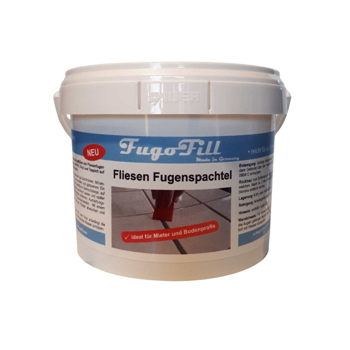 FugoFill Quick drying removable tile grout,1kg, gray