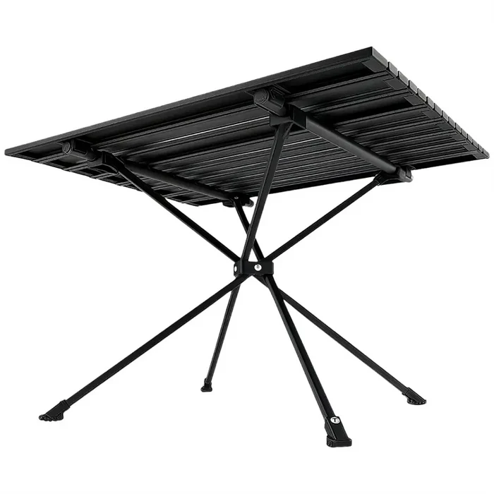 Green Lion Camp T2 Foldable Camping Table on a white background