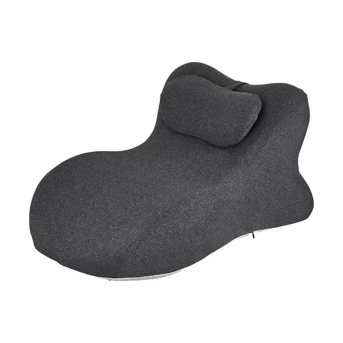 Green Lion Relief Wedge Pillow