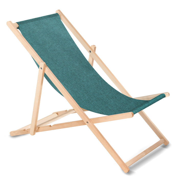 GreenBlue GB183M melange turquoise beech classic lounger, 4 pieces