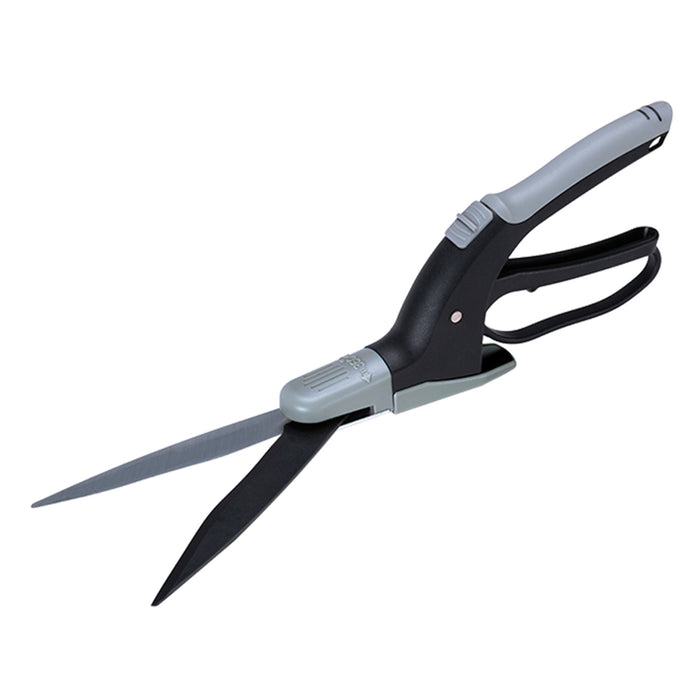 Greenmill UP0090 Grass Shears Scissors Multi Position Hardened Steel Cutters Non Stick Coating Manual