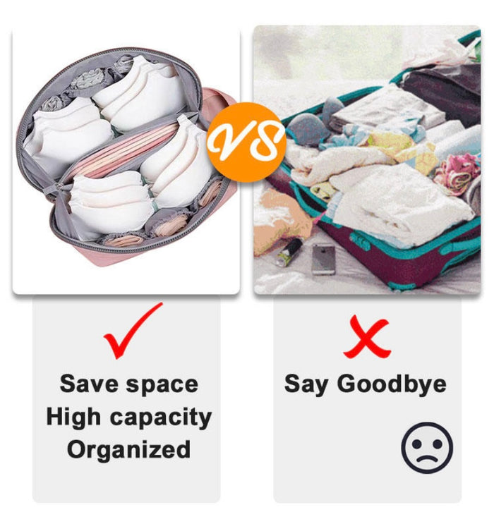 Comparing Handy Small Garment Storage Bag for Travel with a big bag