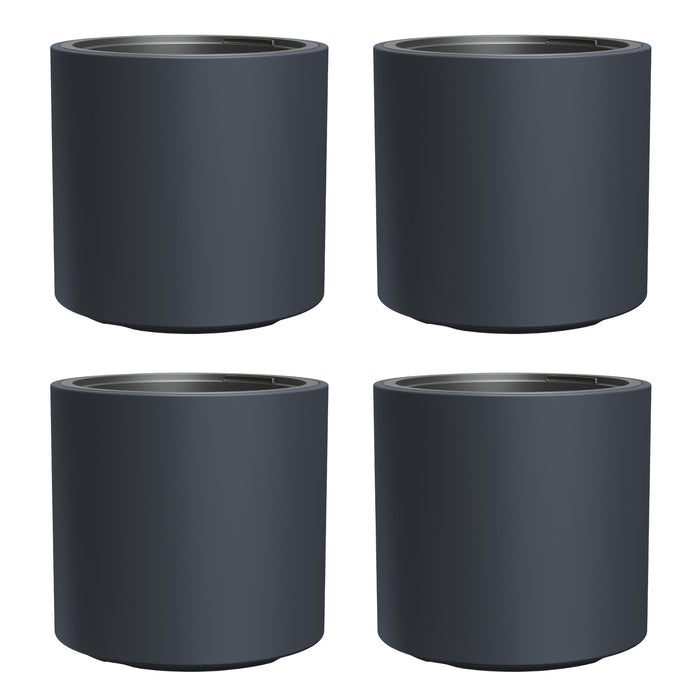 HEOS frost-proof pot - anthracite, with insert, capacity 31 L, DBHER470, 4 pieces