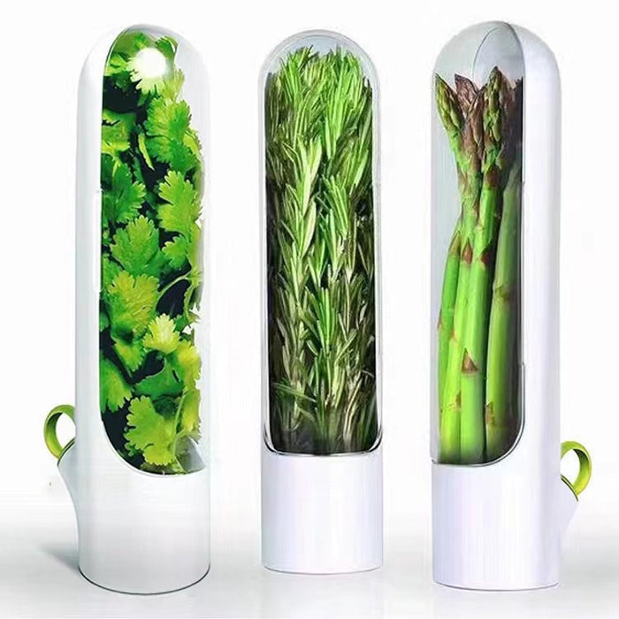 Herb Saving Pod For Refrigerator.