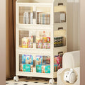 3 Layer Home Multi-layer Storage Shelf Rack  Stored With Different Home Necessities.