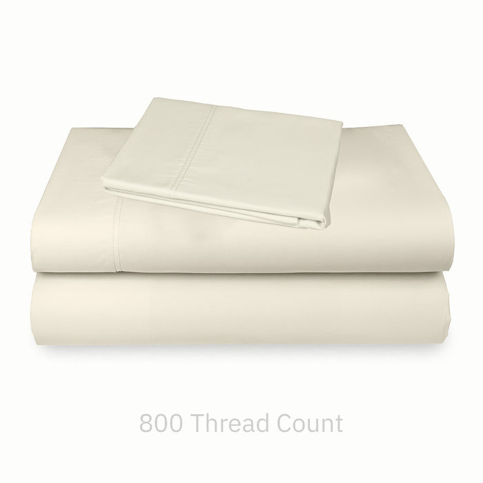 Hotel Luxe 800 Sateen Cotton Sheet Set - California Design Den