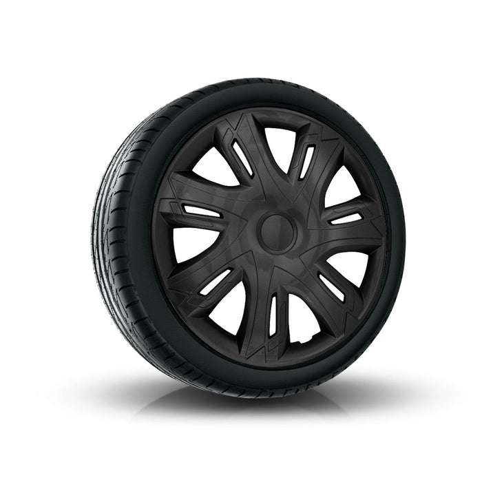 Hubcaps 14'' NRM N-Power black mat 4 pcs. - color matte black