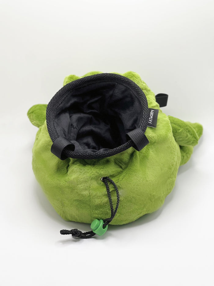 anime cute ricky rain frog animal plush chalk bags for rock climbing