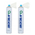 Inhalation oxygen in a 99% O2 14L can, odorless, 2 pieces