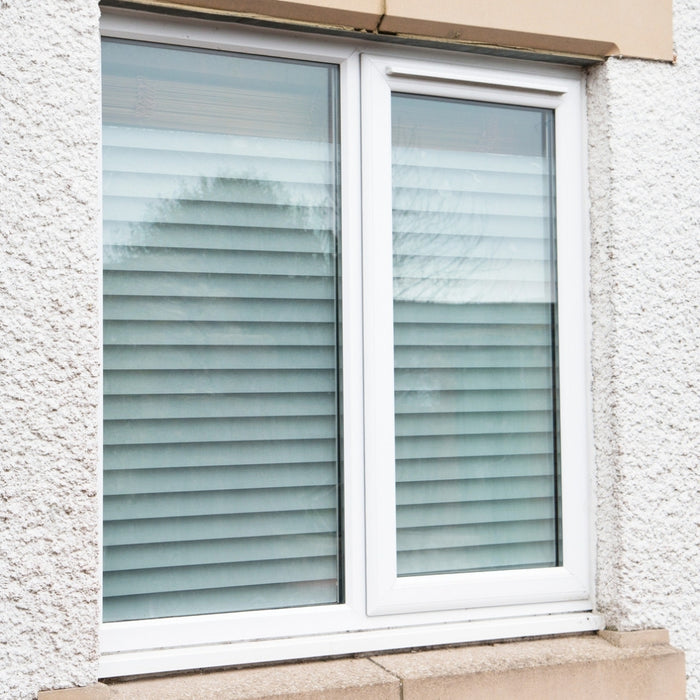 Jalousie White | Self-Adhesive Window Film - 45cm x 2m