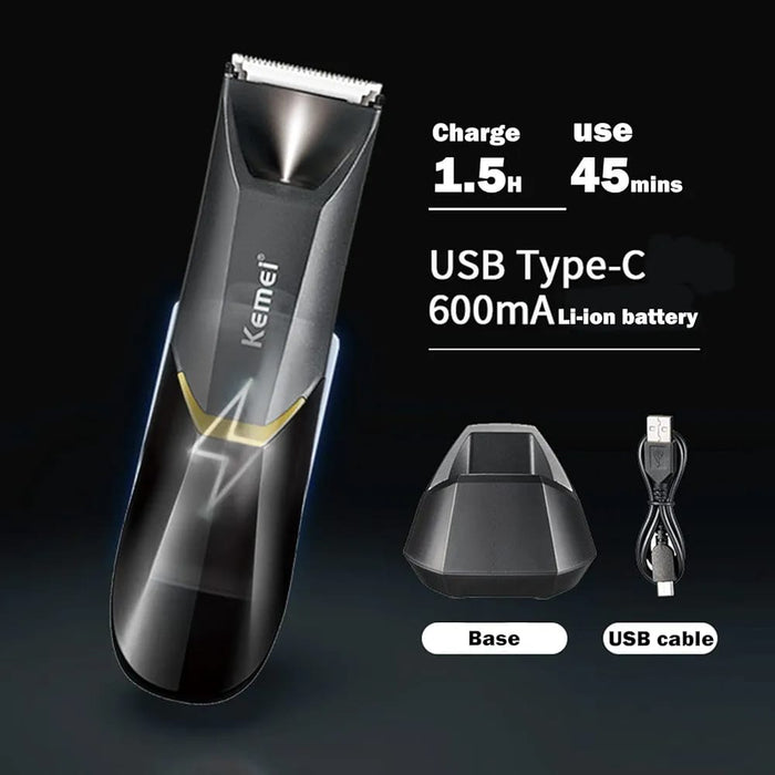 Kemei Body Hair Trimmer.