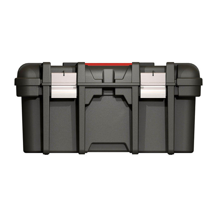 Keter tool box, metal latches, ergonomic handle, Wide Tool Box 16''