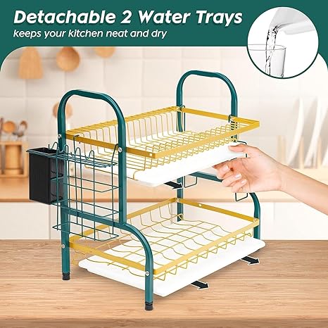 Green + Gold 2 Tier