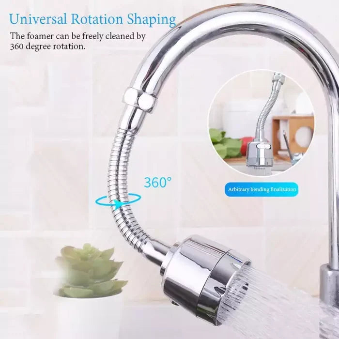 Kitchen Faucet Head 360°Swivel Water Saving 2-Function Spray Head