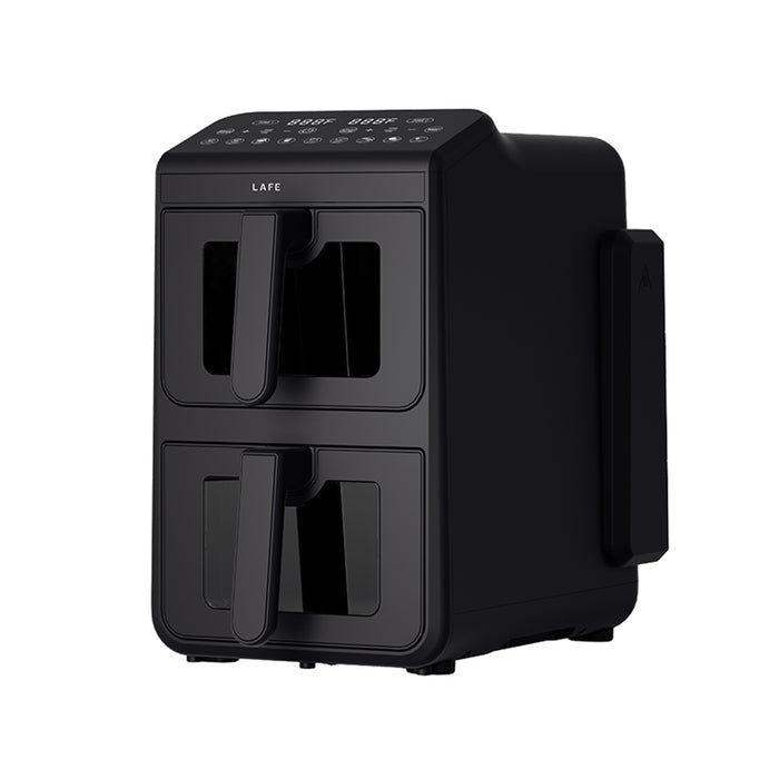 LAFE oil-free fryer, air fryer, 2 compartments, 5 L, 2460 W, LCD display, Dual Fry