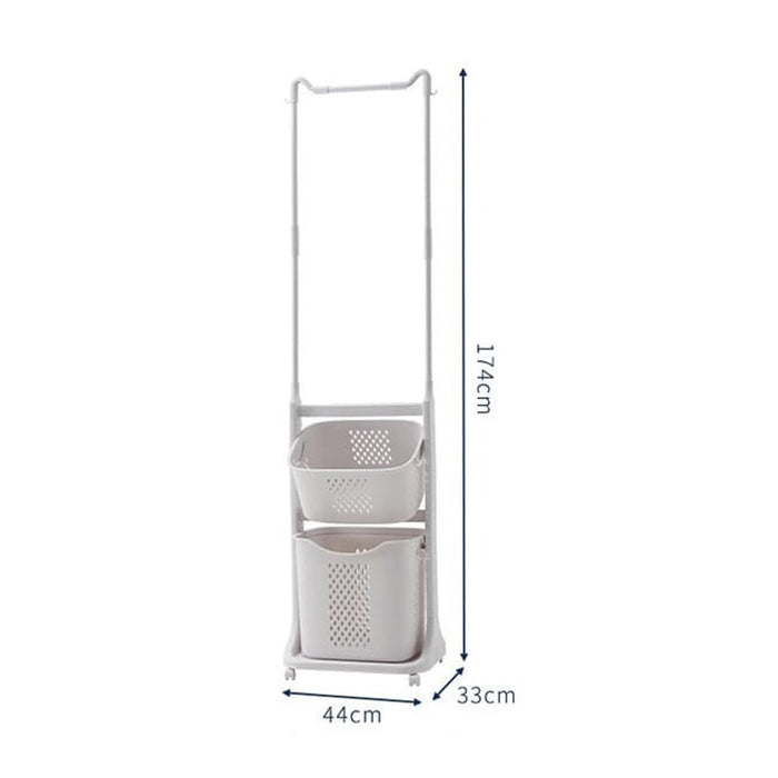 Size Of Laundry Storage Basket With Hanger.