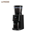 Black Lepresso AeroGrind Conical Burr Coffee Grinder