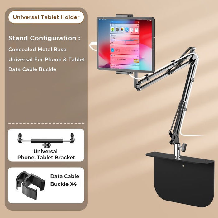 Long Extension Bedside Tablet Multi-functional Universal Lazy Mobile Phone Stand_