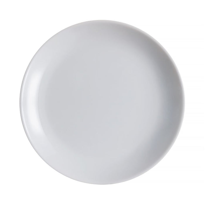 Luminarc dessert plate, round, 19 cm, grey, Diwali Granite