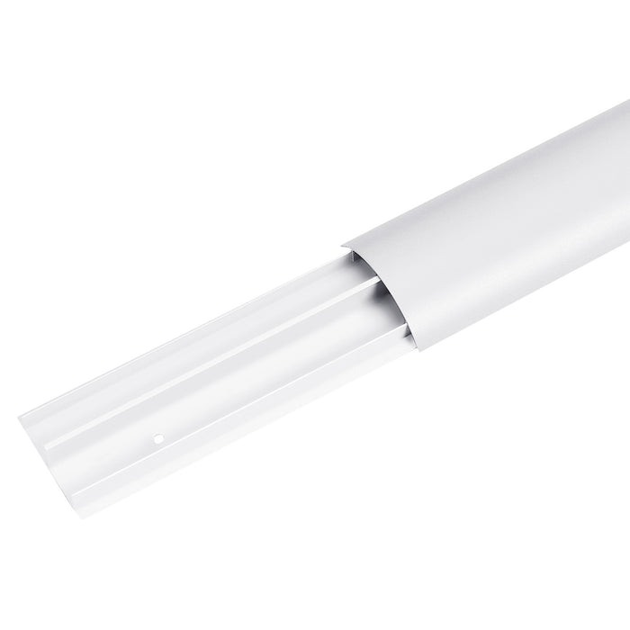 Maclean aluminum cable masking strip, 62x20x750mm, white, MC-814 W