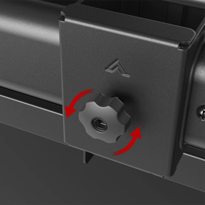 Maclean ceiling mount for two TVs, max load 2x40kg, 34-60", max VESA 600x400, MC-111 B