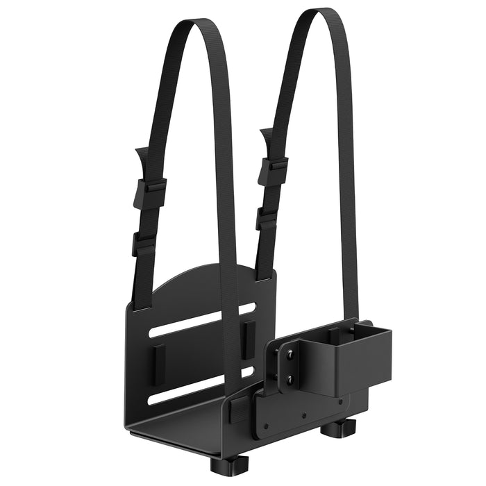 Maclean CPU computer mount, 122-212mm range, 10kg max load, black, MC-116 B