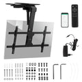 Maclean electric TV mount, ceiling mount, Tuya support, max. VESA 800x400, for TV 43-86", max. 45kg, MC-110 T