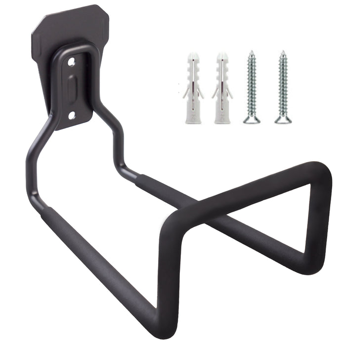 Maclean garage wall mount, for tires, garden tools, ladder, hoses, bicycles, steel, max load 35kg, MC-441, 4 pieces