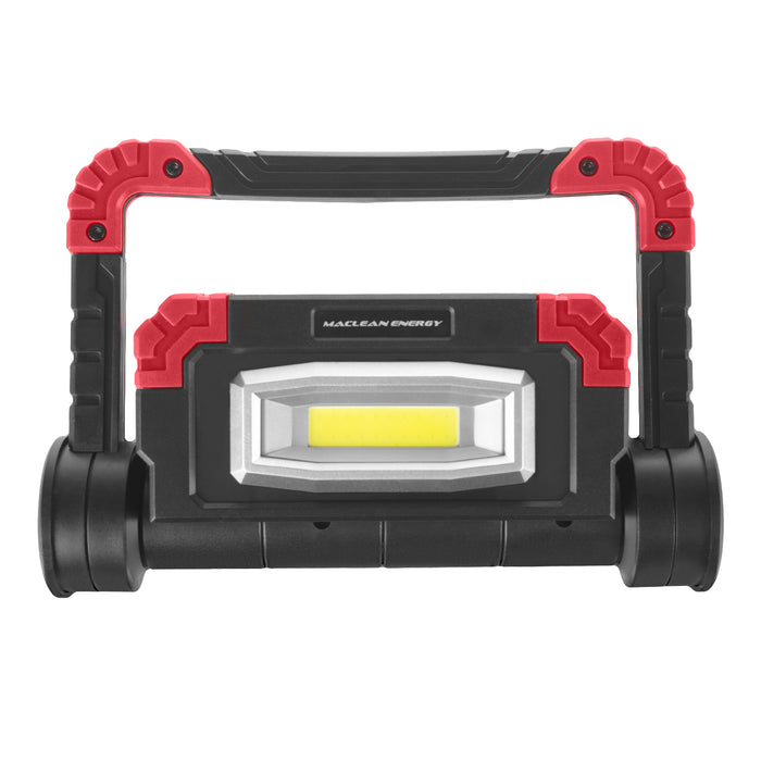 Maclean LED COB work lamp, 300 lm, 3 light modes, color temp.6500K, MCE439 + 4x Varta Industrial AA battery