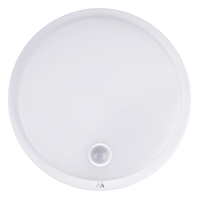 Maclean LED lamp with motion sensor, PIR sensor, white, 10W, IP65, 1000lm, neutral color, MCE525 W