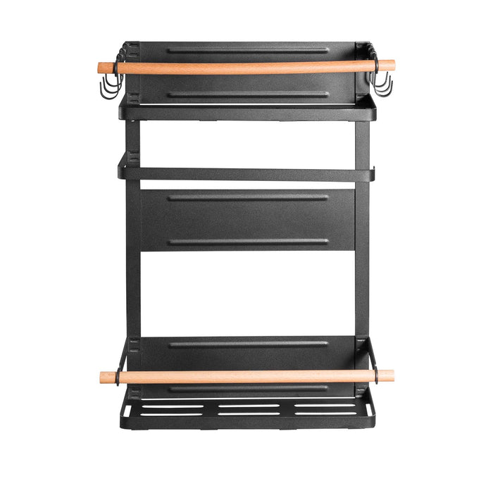 Maclean magnetic shelf for refrigerator / washing machine, black, 12kg max, MC-910, 2 pieces