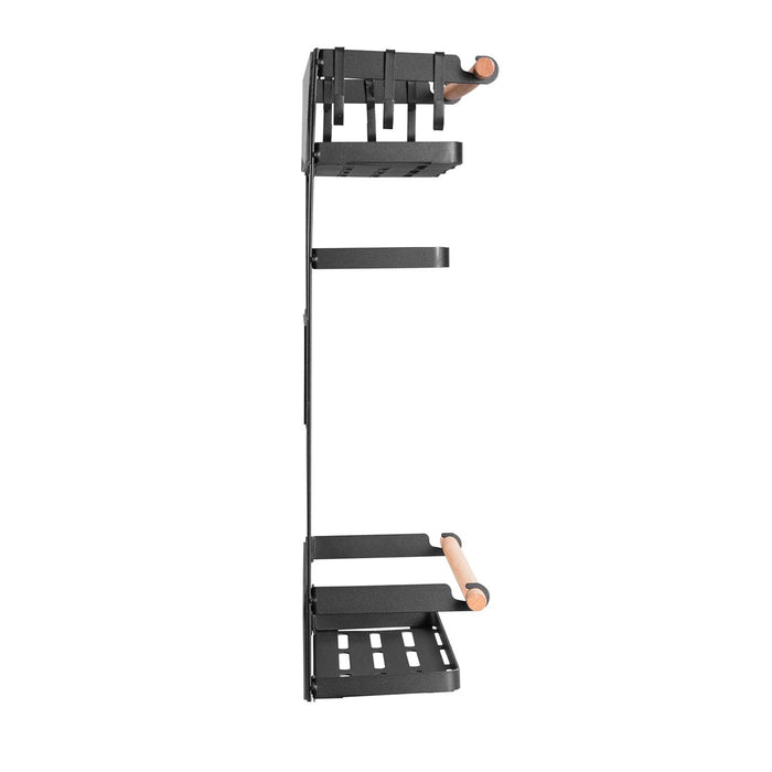 Maclean magnetic shelf for refrigerator / washing machine, black, 12kg max, MC-910, 2 pieces