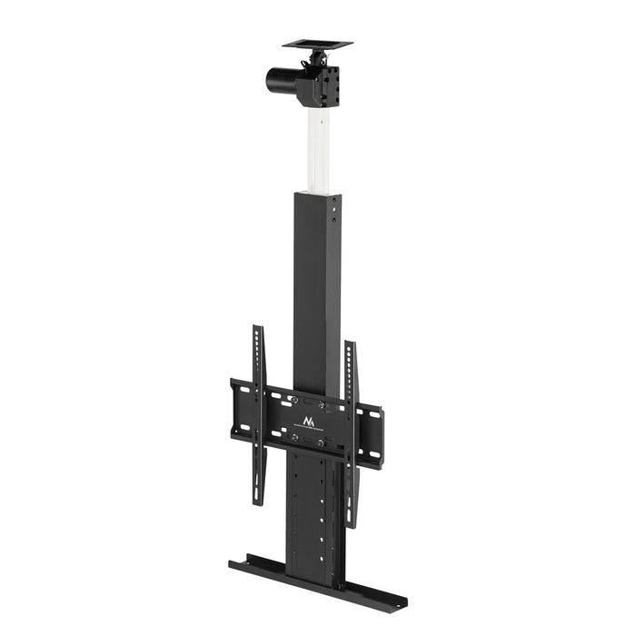 Maclean MC-976 Motorized Floor & Ceiling TV Lift 50kg Cabinet Electric TV Holder Mount 32''-55''' VESA 400x400 Remote Control