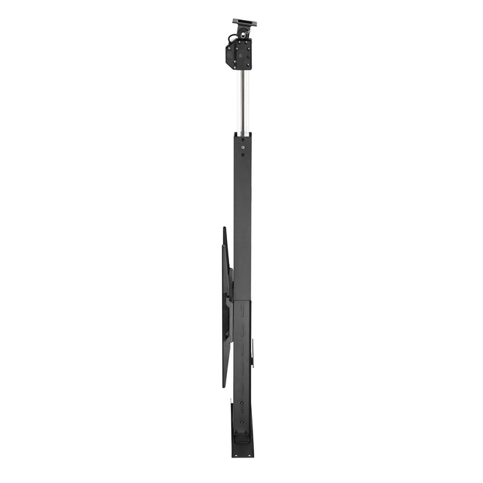 Maclean MC-976 Motorized Floor & Ceiling TV Lift 50kg Cabinet Electric TV Holder Mount 32''-55''' VESA 400x400 Remote Control
