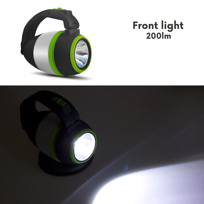 Maclean MCE294 200 lm multifunction flashlight + 3× Varta AA Battery