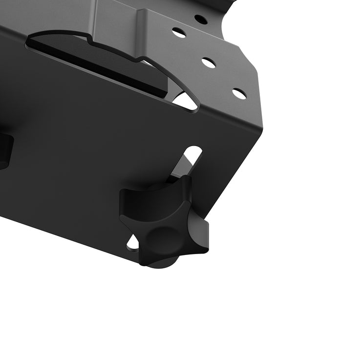 Maclean mini computer mount, 17-70mm range, VESA compatible, max load 5kg, black, MC-115 B