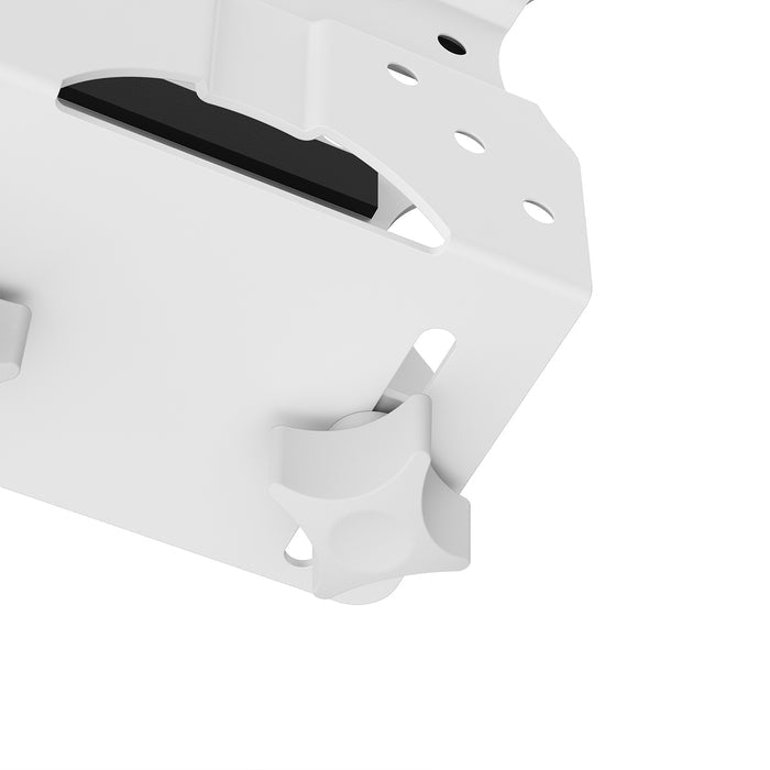 Maclean mini computer mount, 17-70mm range, VESA compatible, max load 5kg, white, MC-115 W