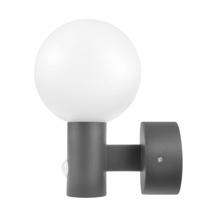 Maclean motion sensor LED lamp, PIR motion sensor, grey, 15W, IP65, 1600lm, neutral white (4000K) MCE515 GR, 2 pieces