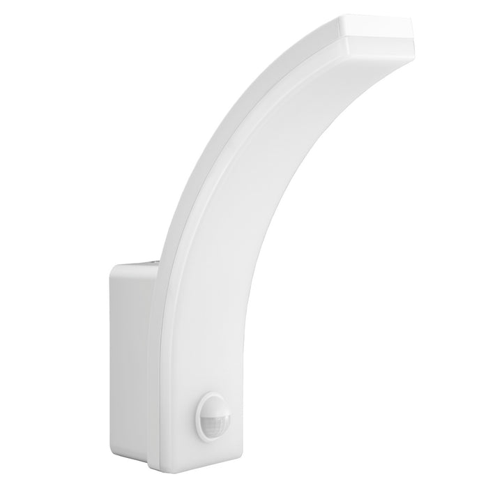 Maclean motion sensor LED lamp, PIR motion sensor, white, 20W, IP65, 2000lm, neutral white (4000K) MCE512 W, 2 pieces