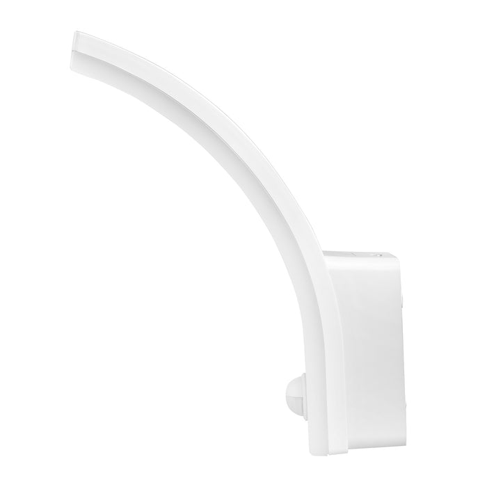 Maclean motion sensor LED lamp, PIR motion sensor, white, 20W, IP65, 2000lm, neutral white (4000K) MCE512 W, 2 pieces