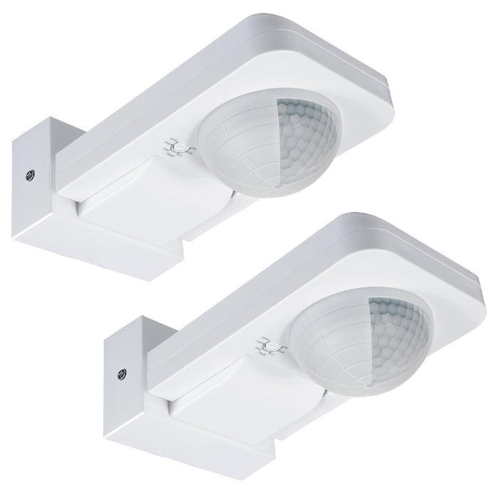 Maclean PIR motion sensor, infrared, IP65, max 2000W, MCE243, 2 pieces